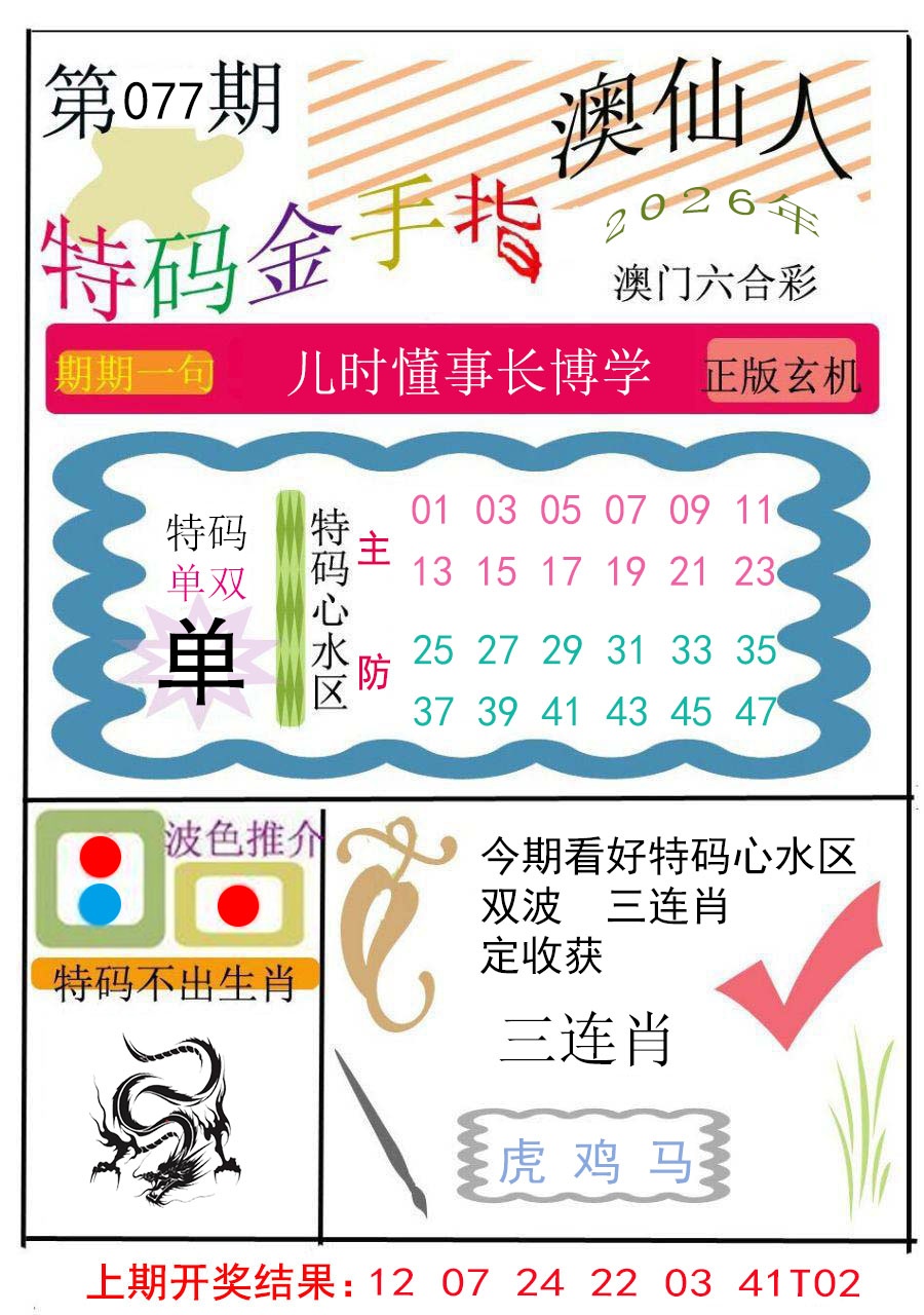 077期特码金手指[图]
