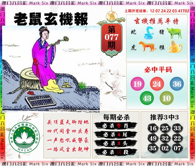 077期老鼠玄机报[图]